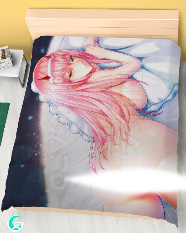 Zero two v2 Blanket or Duvet Cover DARLING IN THE FRANXX Mitgard-Knight
